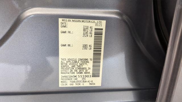 2021 Nissan LEAF SL PLUS 62 kWh