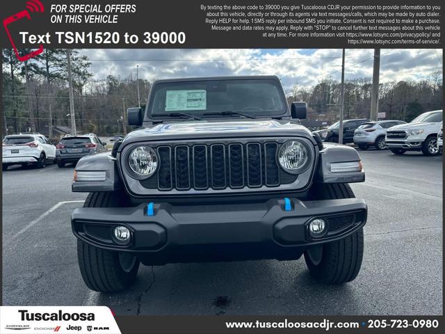 2024 Jeep Wrangler 4xe WRANGLER 4-DOOR SPORT S 4xe