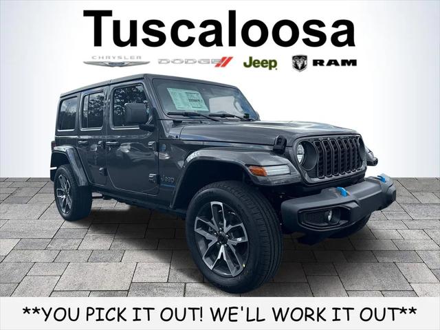 2024 Jeep Wrangler 4xe WRANGLER 4-DOOR SPORT S 4xe