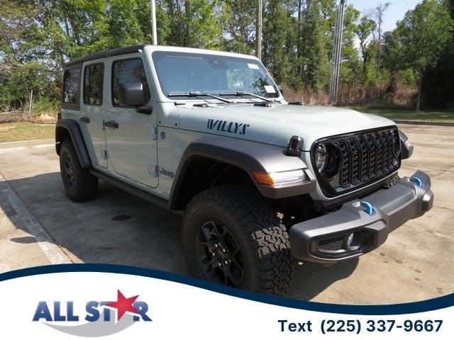 2024 Jeep Wrangler 4xe WRANGLER 4-DOOR WILLYS 4xe