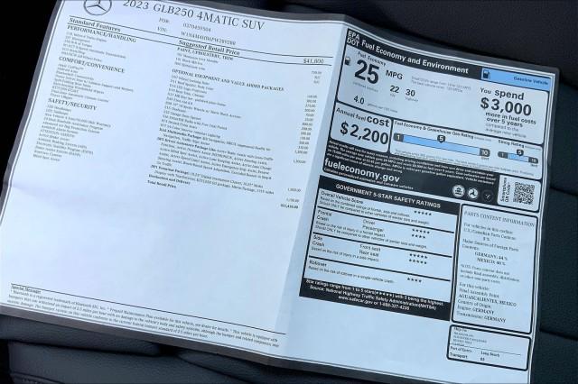 2023 Mercedes-Benz GLB 4MATIC