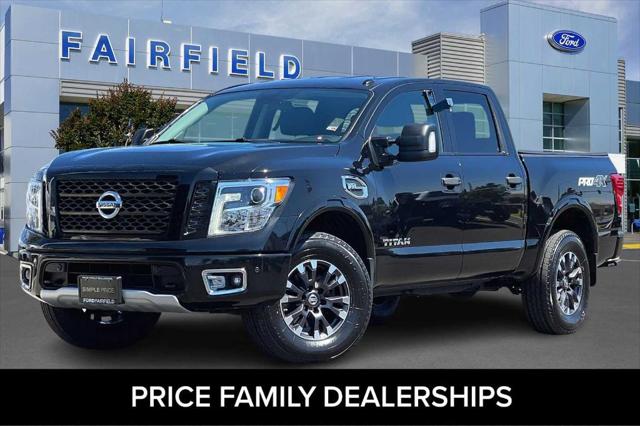 used nissan titan pro 4x