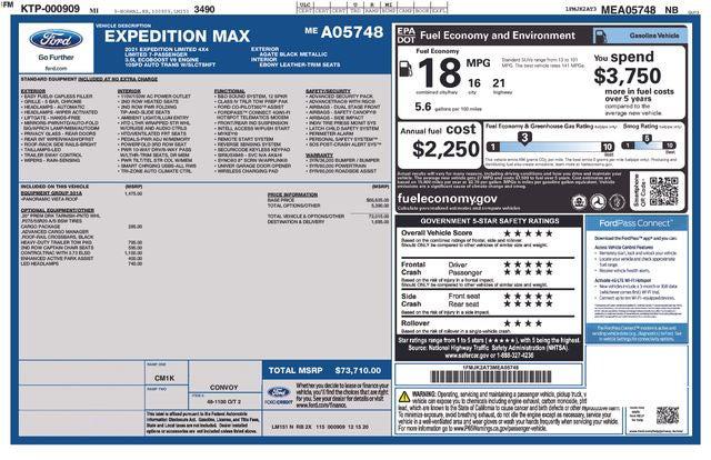 2021 Ford Expedition Limited MAX