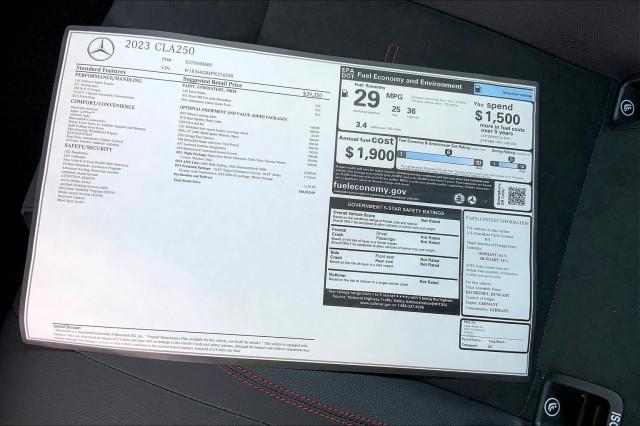 2023 Mercedes-Benz CLA 250 CLA 250