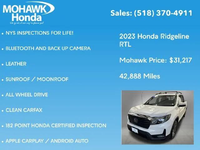 2023 Honda Ridgeline RTL