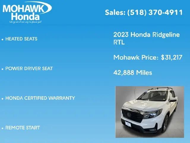 2023 Honda Ridgeline RTL