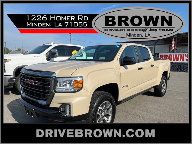 2022 GMC Canyon 4WD Crew Cab Long Box AT4 - Cloth for sale in Minden, LA