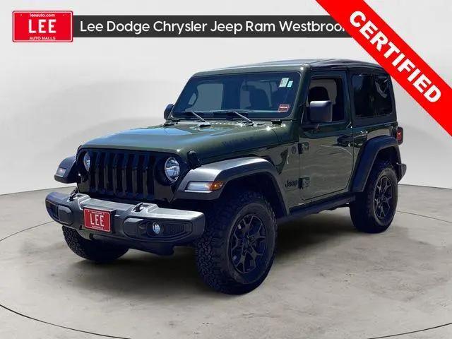 2023 Jeep Wrangler 2-Door Willys Sport 4x4 for sale in Westbrook, ME