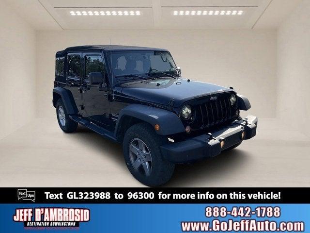 2016 Jeep Wrangler Unlimited Sport 2016 Jeep Wrangler Unlimited Sport