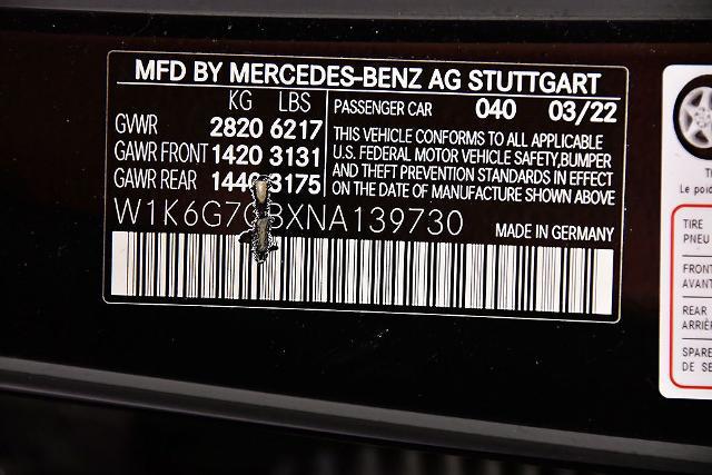 2022 Mercedes-Benz S 580 4MATIC