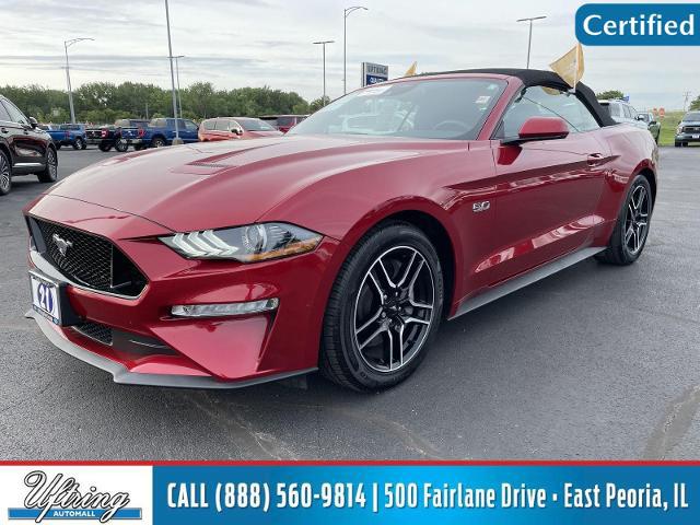2021 Ford Mustang GT Premium Convertible for sale in East Peoria, IL