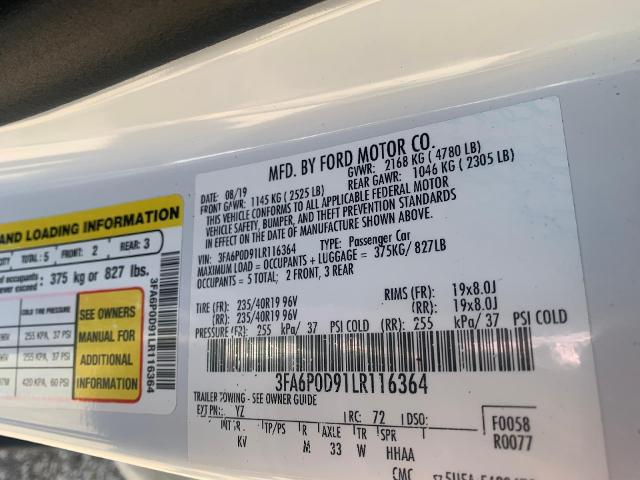 2020 Ford Fusion Titanium