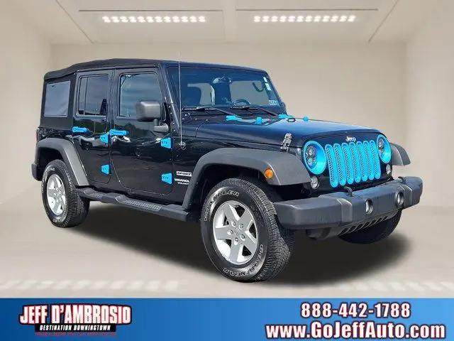 2016 Jeep Wrangler Unlimited Sport for sale in Downingtown, PA
