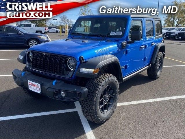 2024 Jeep Wrangler 4xe WRANGLER 4-DOOR WILLYS 4xe