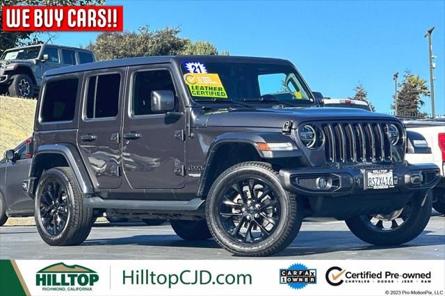 2021 Jeep Wrangler Unlimited High Altitude 4x4