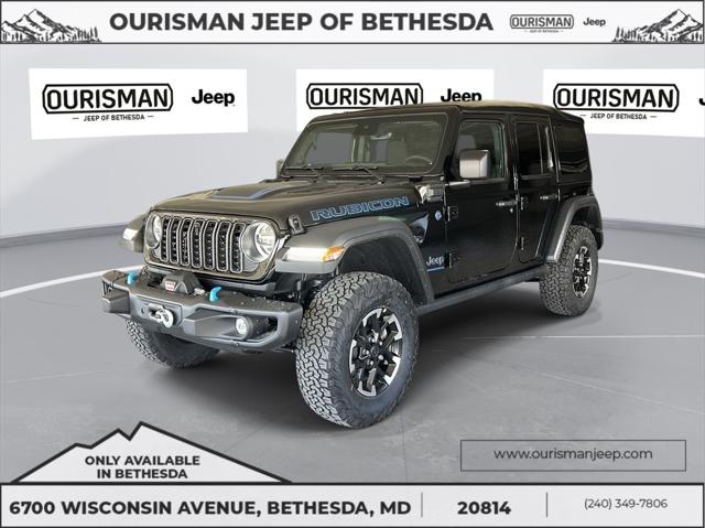 2024 Jeep Wrangler 4xe WRANGLER 4-DOOR RUBICON 4xe