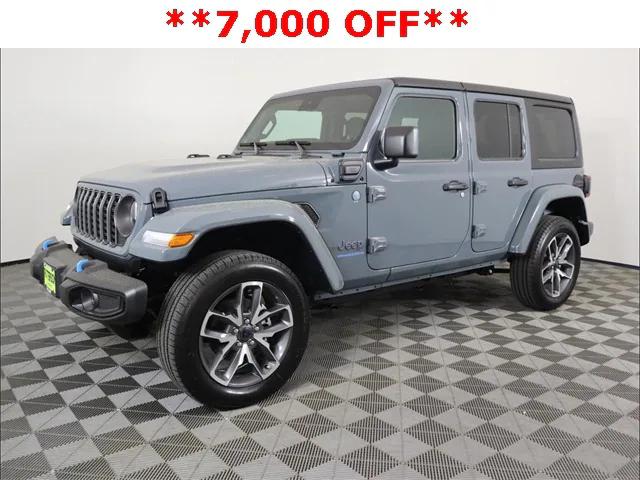 2024 Jeep Wrangler 4xe WRANGLER 4-DOOR SPORT S 4xe