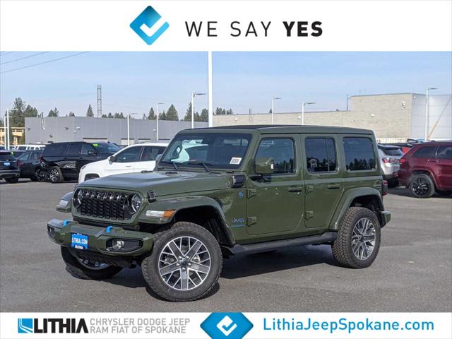 2024 Jeep Wrangler 4xe WRANGLER 4-DOOR HIGH ALTITUDE 4xe