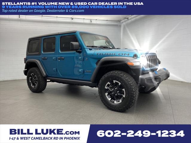 2024 Jeep Wrangler 4xe WRANGLER 4-DOOR RUBICON 4xe