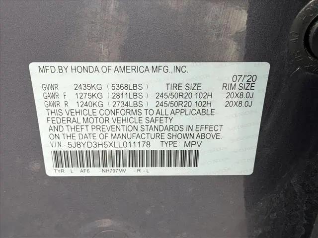 2020 Acura MDX Technology Package