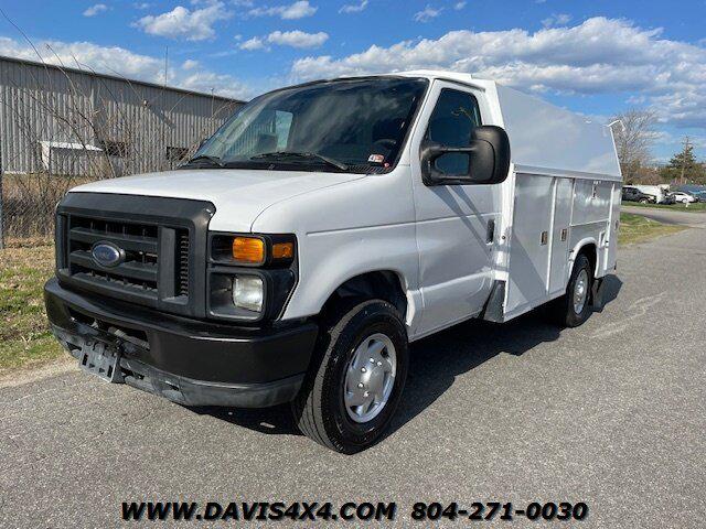 2011 Ford E-350 Cutaway Knapheide Utility Work Body KUV Style Van