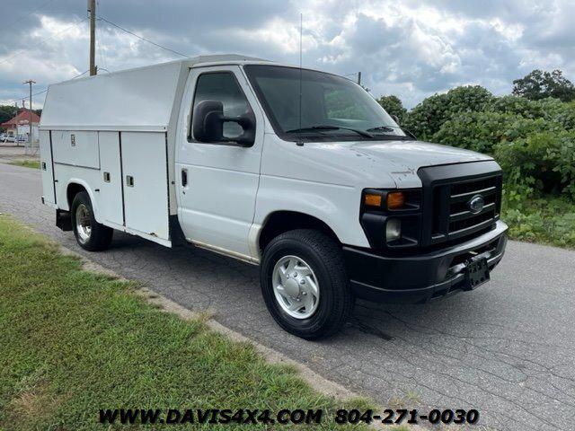 2011 Ford E-350 Cutaway Knapheide Utility Work Body KUV Style Van