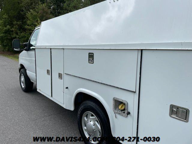 2011 Ford E-350 Cutaway Knapheide Utility Work Body KUV Style Van