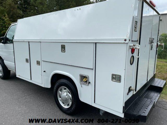 2011 Ford E-350 Cutaway Knapheide Utility Work Body KUV Style Van