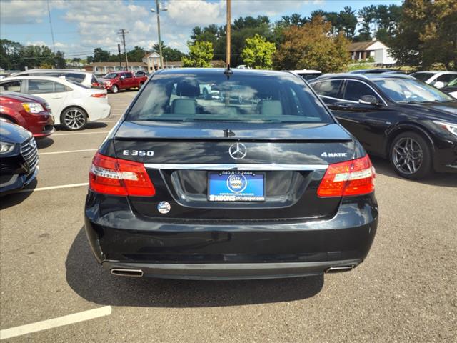 2013 Mercedes-Benz E 350 4MATIC