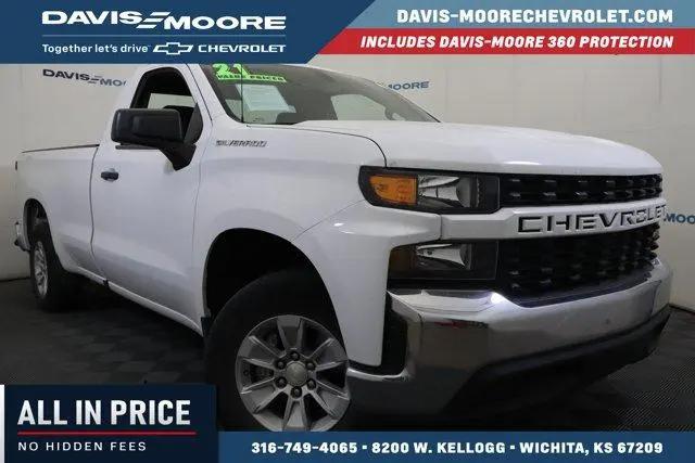 2021 Chevrolet Silverado 1500 2WD Regular Cab Long Bed WT for sale in Wichita, KS