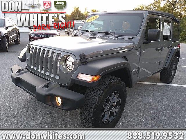 2018 Jeep Wrangler Unlimited Sport S 4x4 2018 Jeep Wrangler Unlimited Sport S 4x4