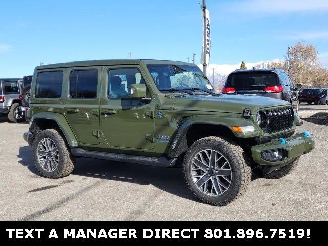 2024 Jeep Wrangler 4xe WRANGLER 4-DOOR HIGH ALTITUDE 4xe