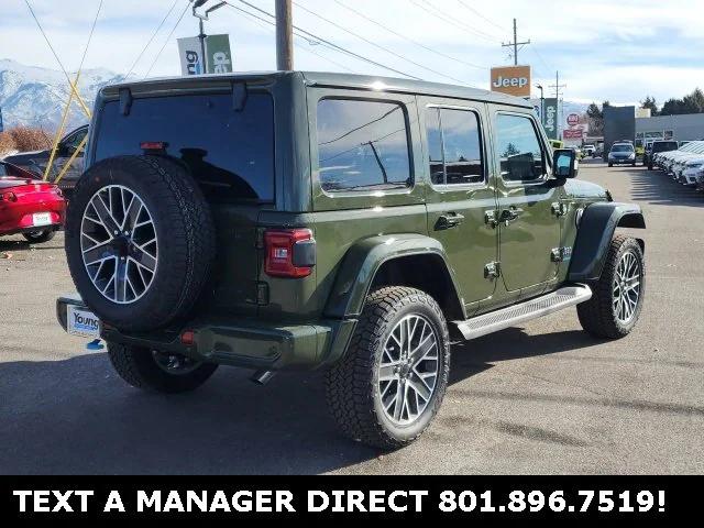 2024 Jeep Wrangler 4xe WRANGLER 4-DOOR HIGH ALTITUDE 4xe