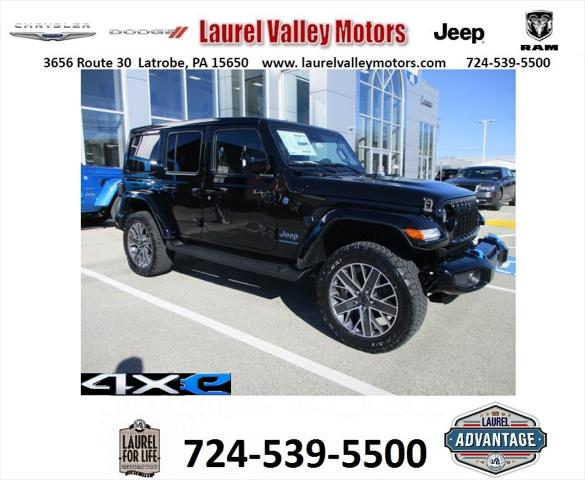 2024 Jeep Wrangler 4xe WRANGLER 4-DOOR HIGH ALTITUDE 4xe