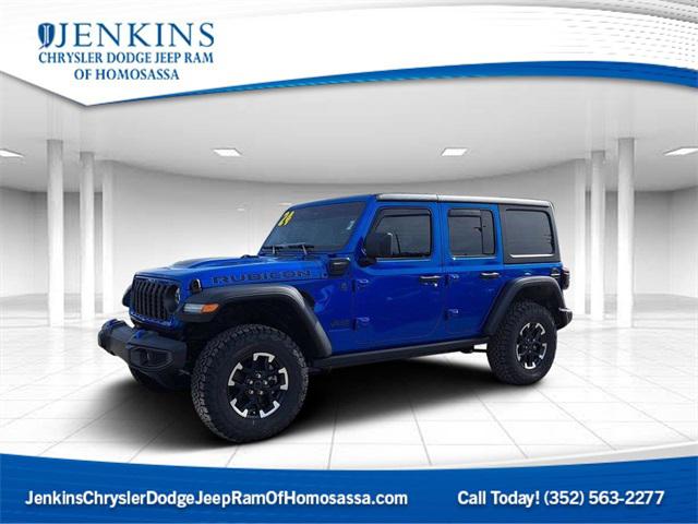 2024 Jeep Wrangler 4xe WRANGLER 4-DOOR RUBICON 4xe