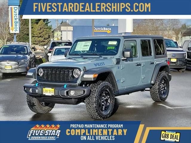 2024 Jeep Wrangler 4xe WRANGLER 4-DOOR WILLYS 4xe