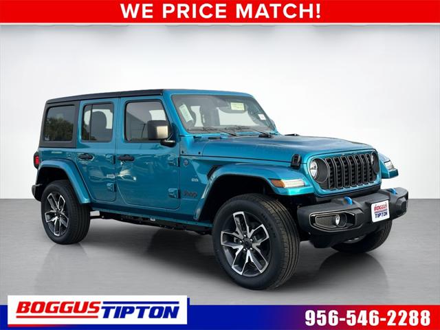 2024 Jeep Wrangler 4xe WRANGLER 4-DOOR SPORT S 4xe