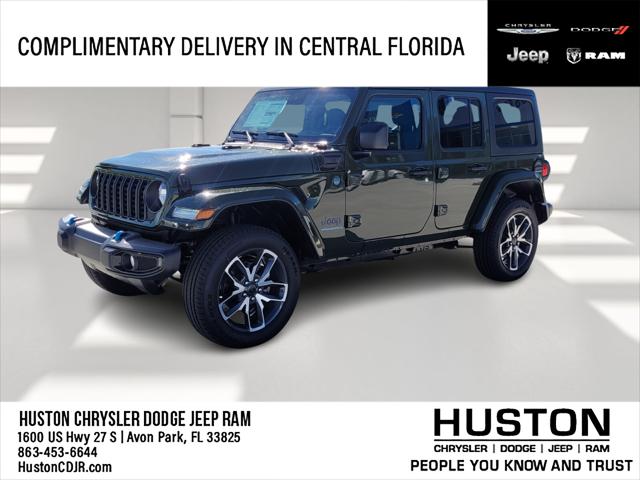 2024 Jeep Wrangler 4xe WRANGLER 4-DOOR SPORT S 4xe