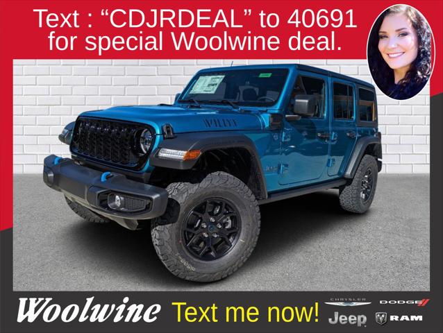 2024 Jeep Wrangler 4xe WRANGLER 4-DOOR WILLYS 4xe