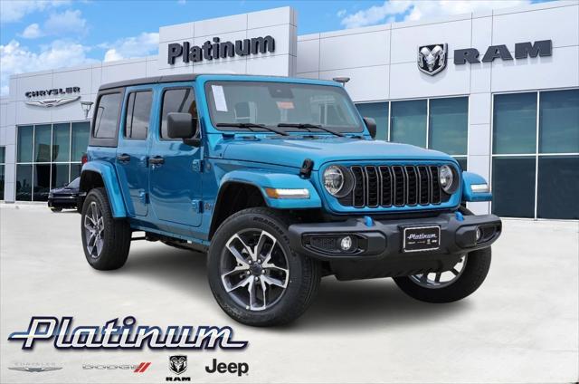 2024 Jeep Wrangler 4xe WRANGLER 4-DOOR SPORT S 4xe