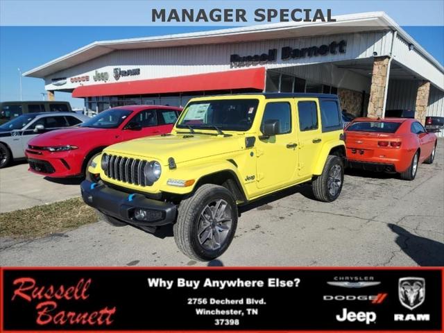 2024 Jeep Wrangler 4xe WRANGLER 4-DOOR SPORT S 4xe