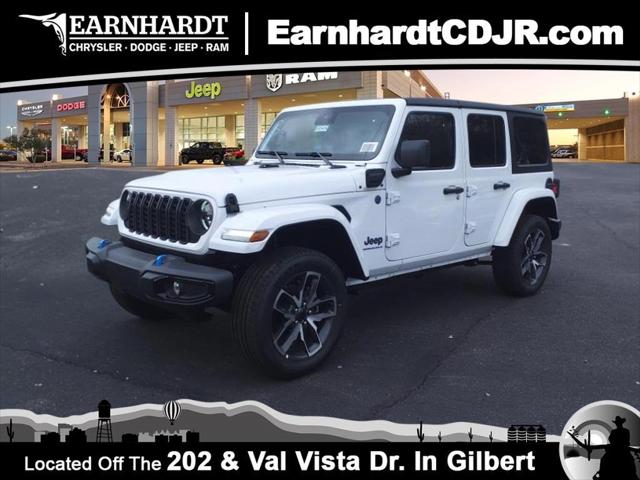 2024 Jeep Wrangler 4xe WRANGLER 4-DOOR SPORT S 4xe