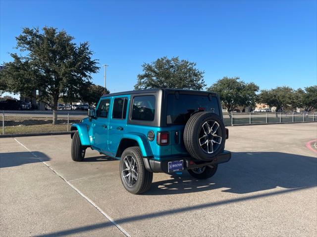 2024 Jeep Wrangler 4xe WRANGLER 4-DOOR SPORT S 4xe