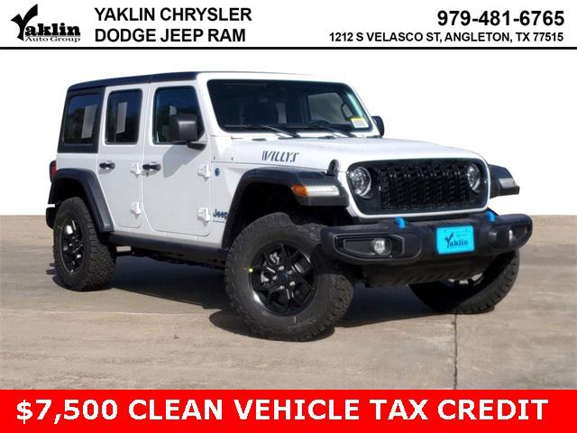 2024 Jeep Wrangler 4xe WRANGLER 4-DOOR WILLYS 4xe