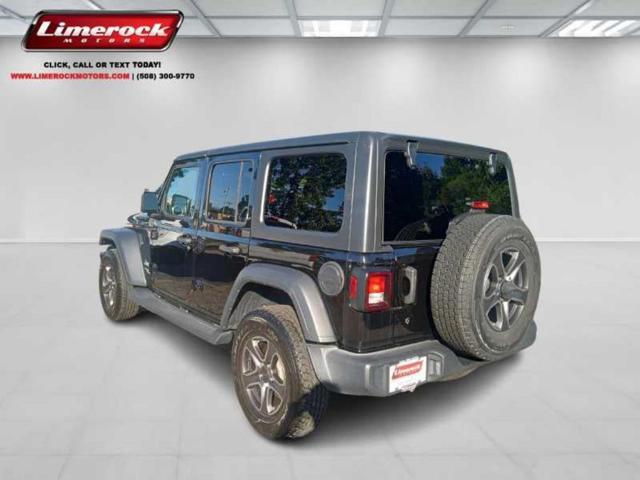 2018 Jeep Wrangler Unlimited Sport S 4x4