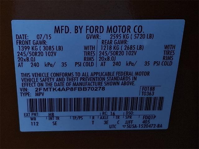 2015 Ford Edge Sport