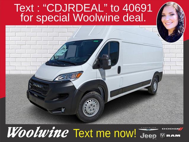 2024 RAM Ram ProMaster RAM PROMASTER 3500 TRADESMAN CARGO VAN SUPER HIGH ROOF 159 WB