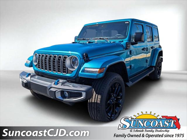 2024 Jeep Wrangler 4xe WRANGLER 4-DOOR SAHARA 4xe