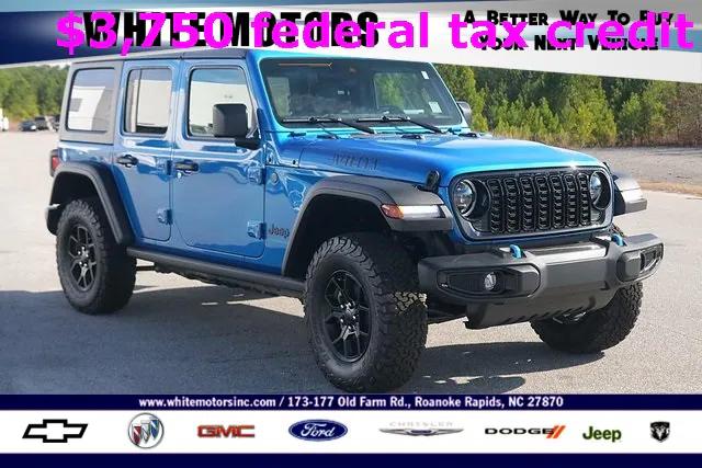 2024 Jeep Wrangler 4xe WRANGLER 4-DOOR WILLYS 4xe