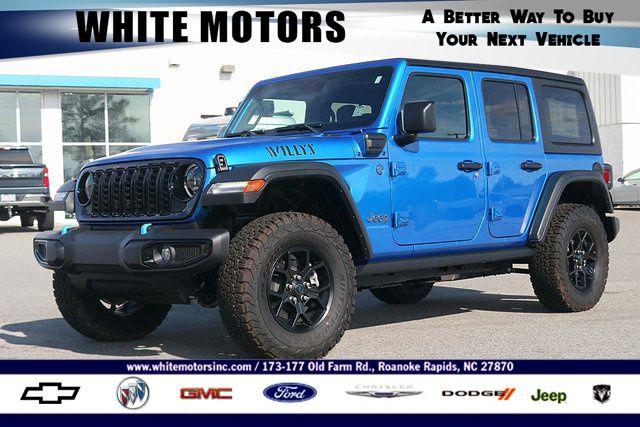 2024 Jeep Wrangler 4xe WRANGLER 4-DOOR WILLYS 4xe